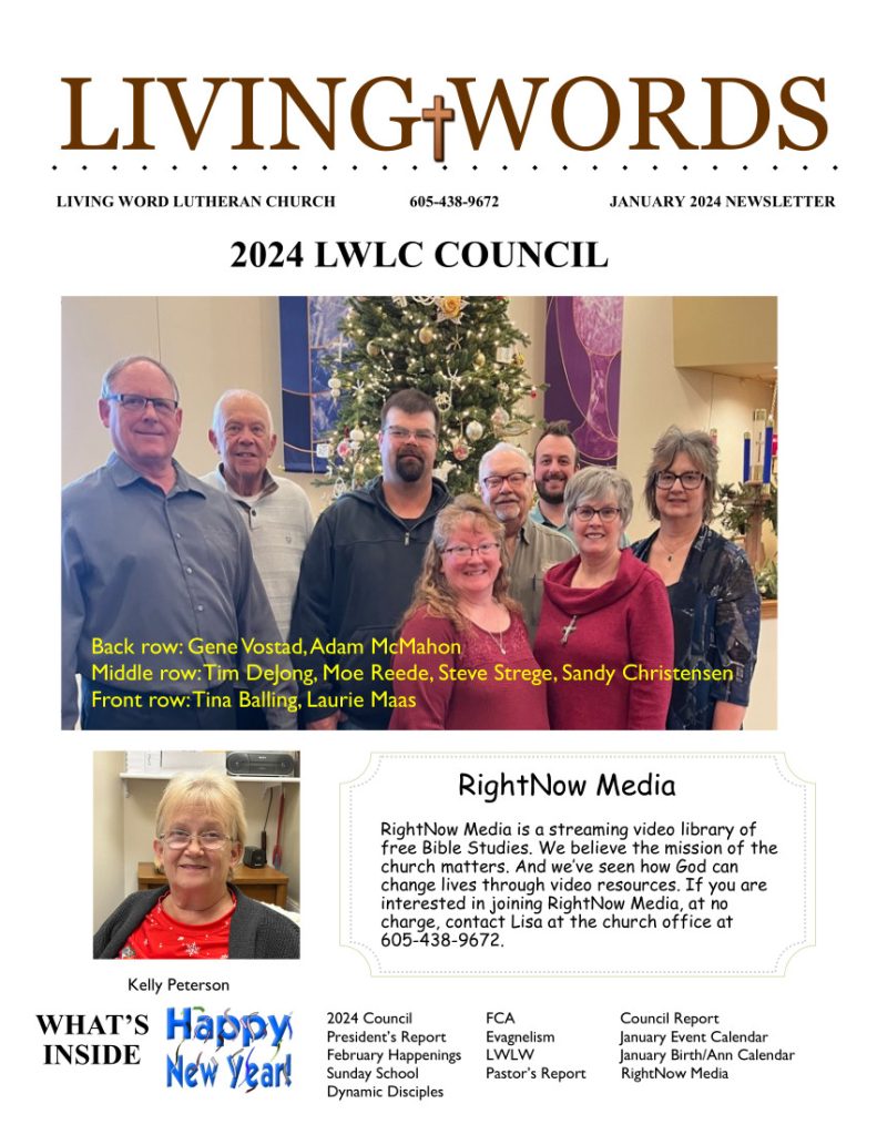 January 2024 Newsletter