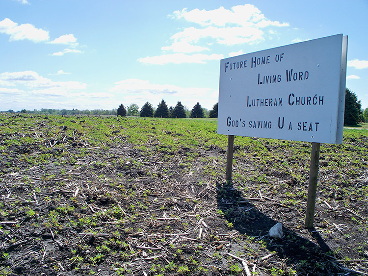 Gifted ground along Highway 15, 2011